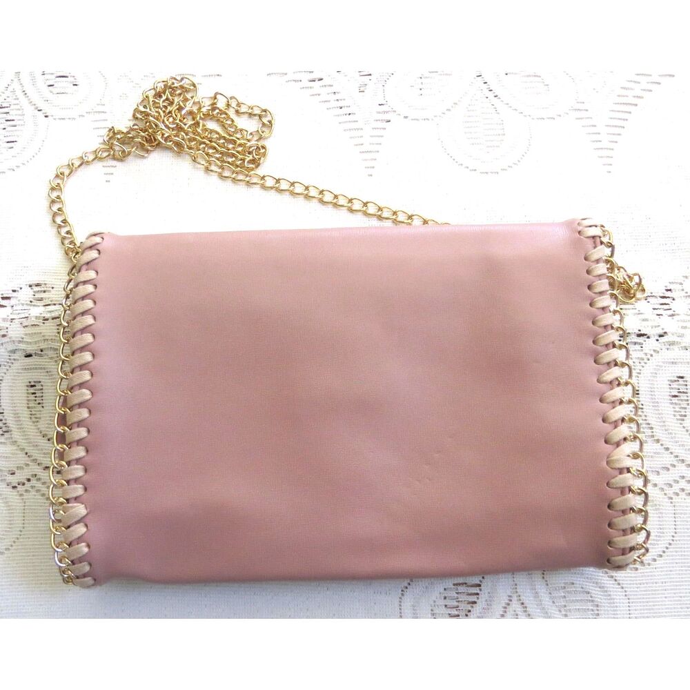 Urban Expressions Maison Whipstitch Vegan Leather Crossbody Convertible Bag NWOT - Picture 4 of 11